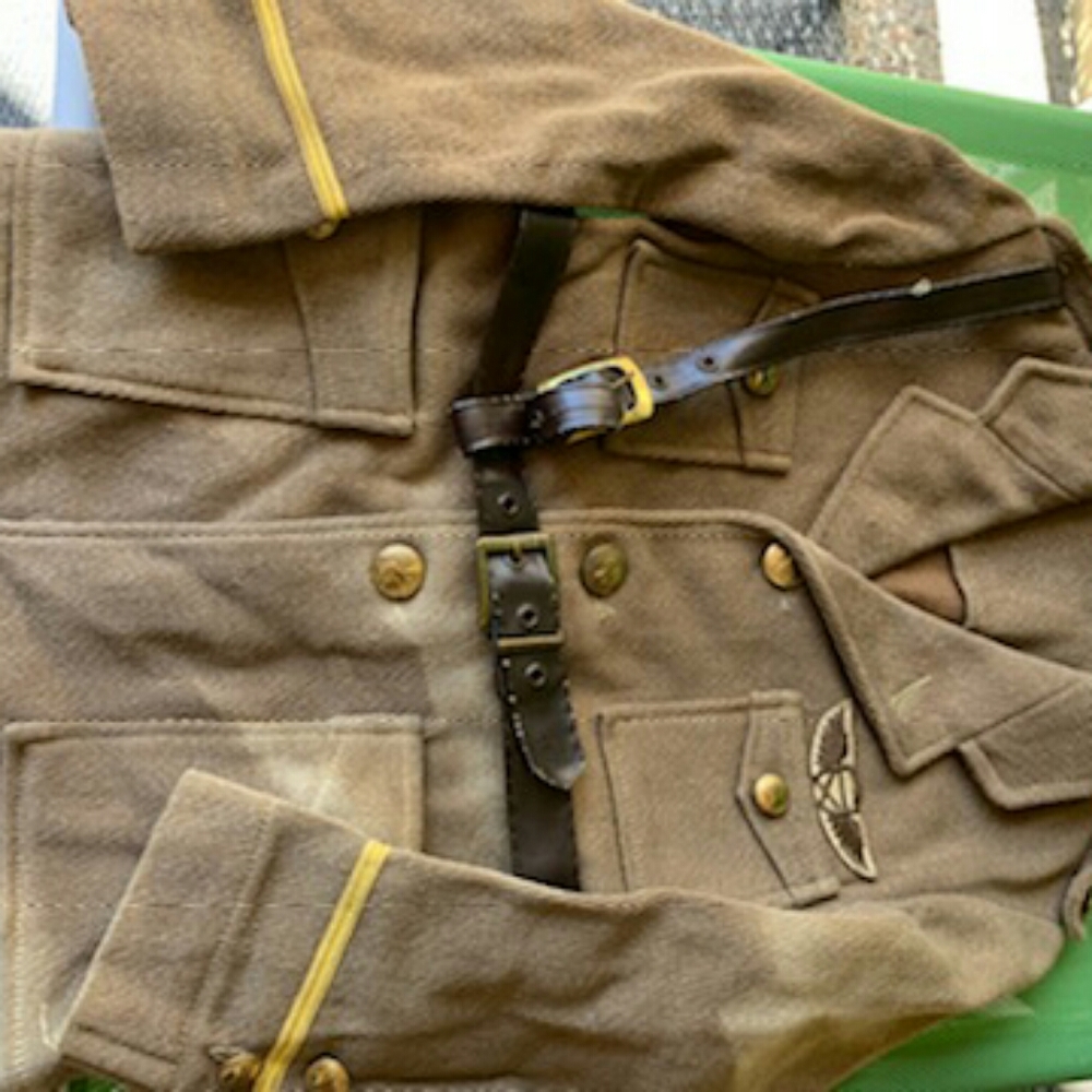 Antique Jackie Jumper boys military coat